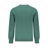 Green Wool Men Sweater